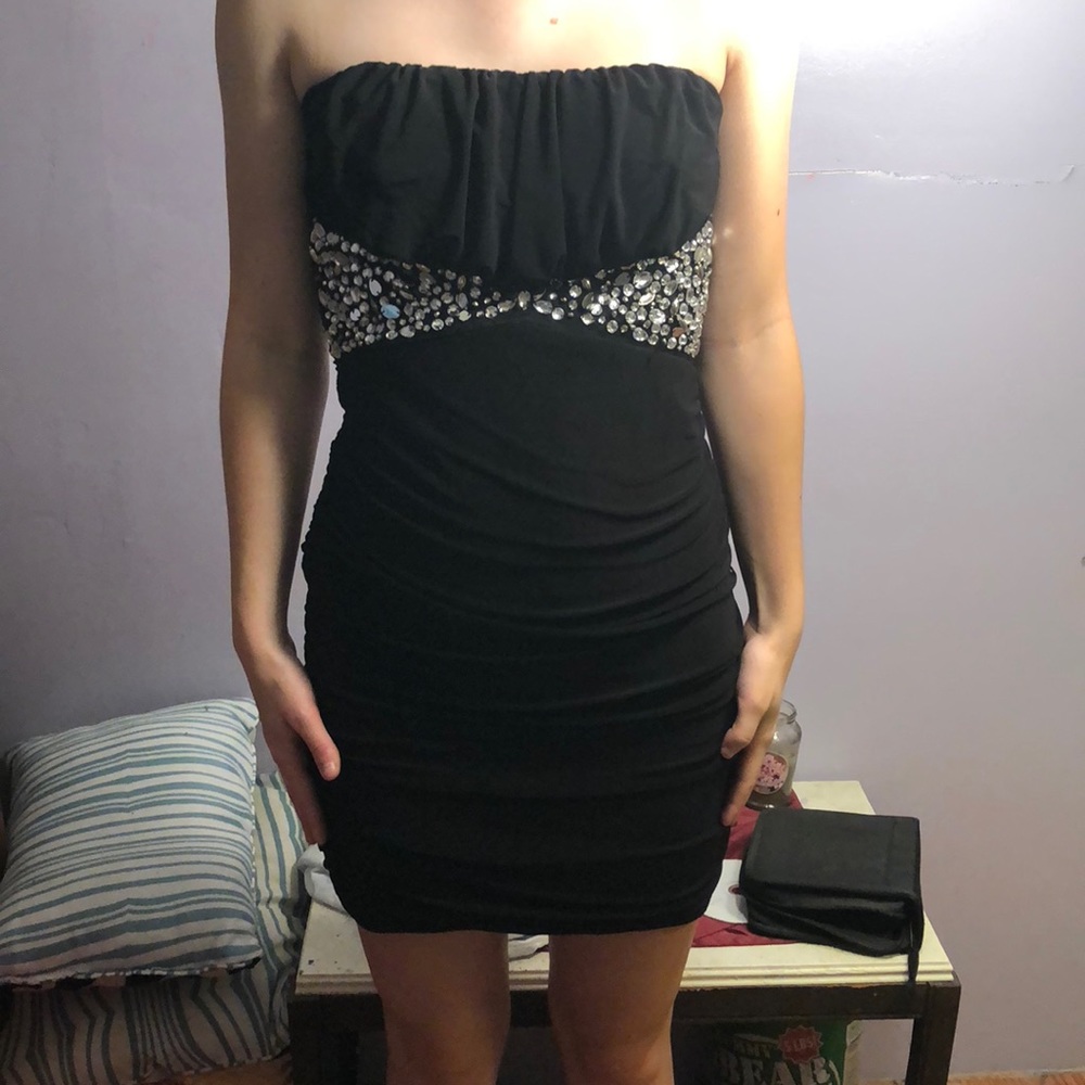 Black homecoming dress